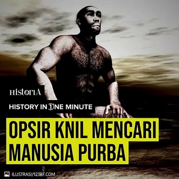 Opsir KNIL Mencari Manusia Purba