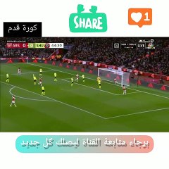 اهداف مبارة ارسنال و شيفليد يونايتد