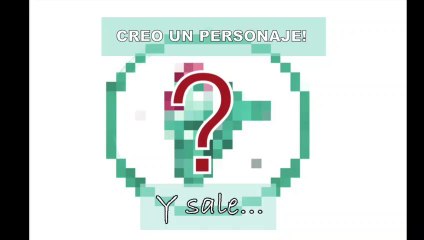 Creo un personaje por primera vez?!