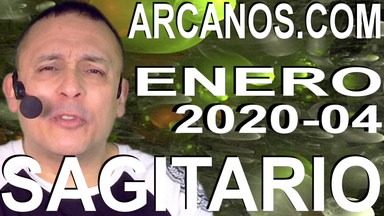 SAGITARIO ENERO 2020 ARCANOS.COM - Horóscopo 19 al 25 de enero de 2020 - Semana 04