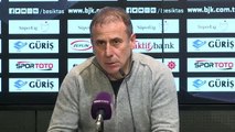 Beşiktaş-Demir Grup Sivasspor maçının ardından - Abdullah Avcı (1)