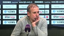 Beşiktaş-Demir Grup Sivasspor maçının ardından - Abdullah Avcı (2)