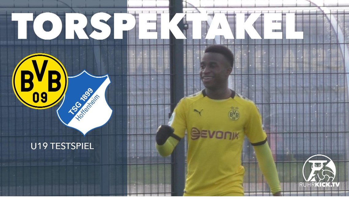 Moukoko mit Doppelpack | Borussia Dortmund U19 - TSG 1899 Hoffenheim U19 (Testspiel)