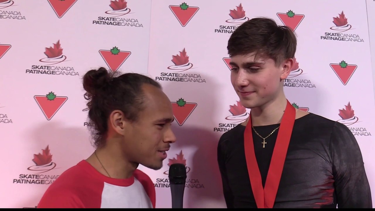 2020 Roman Sadovsky CFSC Post-LP Interview (Skate Canada) 1080p