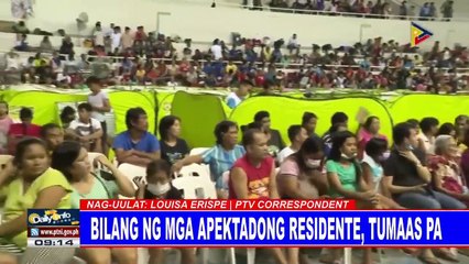 Bilang ng mga apektadong residente, tumaas pa #TaalAlert #LagingHanda