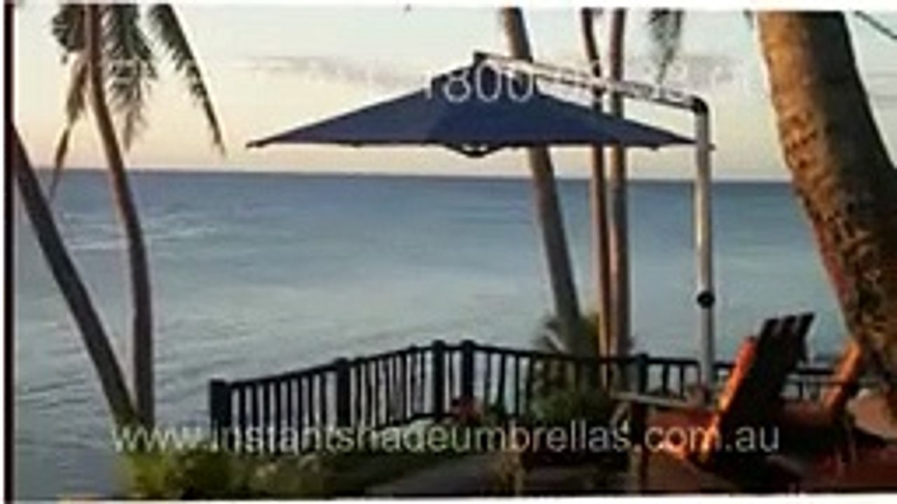 Instant Shade cantilever LIBERTY umbrella instructions