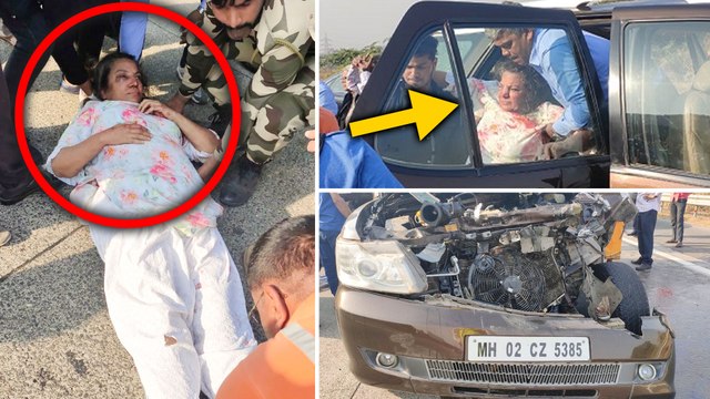 Javed Akhtar' Wife Shabana Azmi BADLY Injured In A Terrible ACCID€NT | Photos Viral