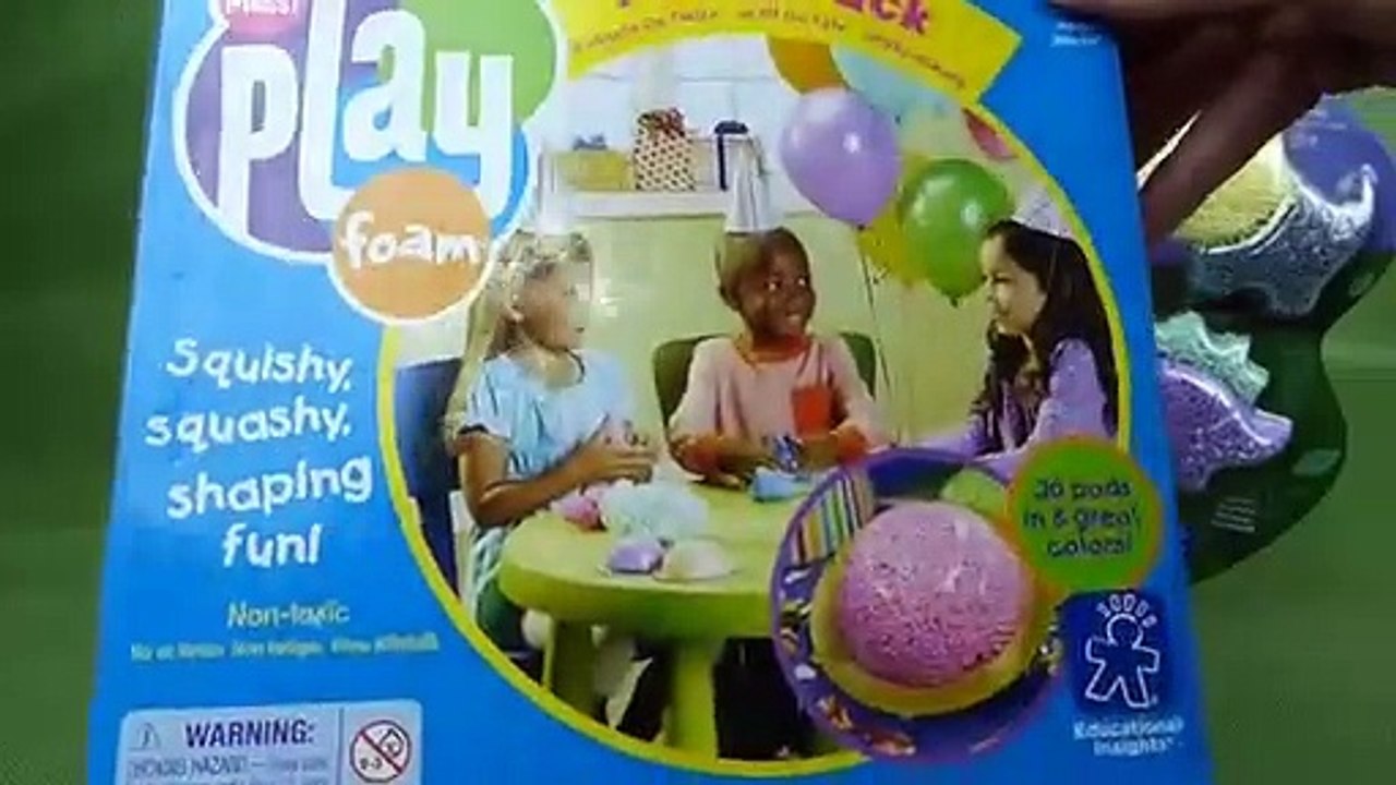 Playfoam Party Pack and Dinosaur Pals Theme Pack Unboxing Sensory Toys