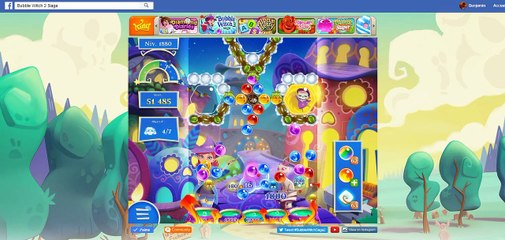 Bubble Witch Saga 2-Level 1880