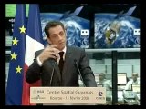 Discours de Nicolas Sarkozy au Centre spatial guyanais