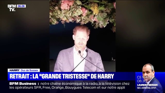 Famille royale: Harry très triste de devoir se mettre en retrait
