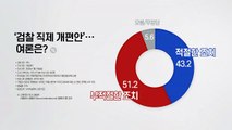 [더뉴스-더콕]법무부의 '검찰 직제 개편안' 여론 