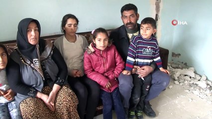 Çocukları ölümün eşiğinde, evleri ise yıkılmak üzere olan aile yardım bekliyor