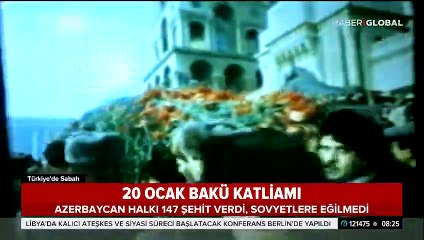 '20 Ocak Bakü Katliamı'nın 30. yıl dönümü