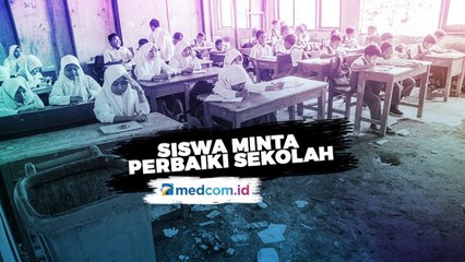 Viral! Siswa SDN Samudrajaya 04 Bekasi Minta Perbaiki Sekolah