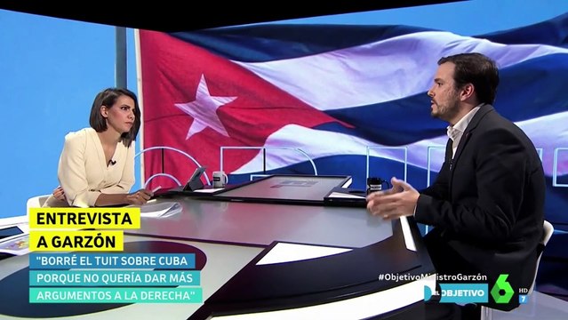 El comunista Garzón blanquea a la dictadura cubana en laSexta