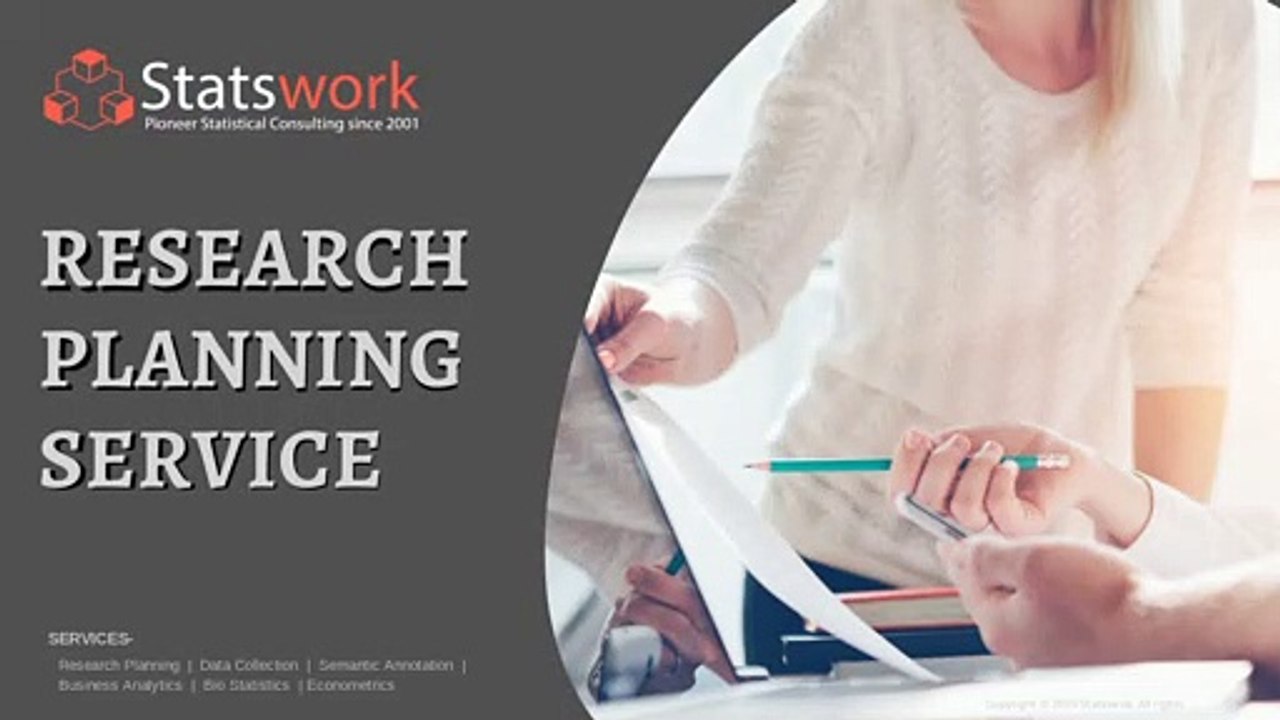 Research Planning Services  Research Planning help  Data Analysis Services – Statswork