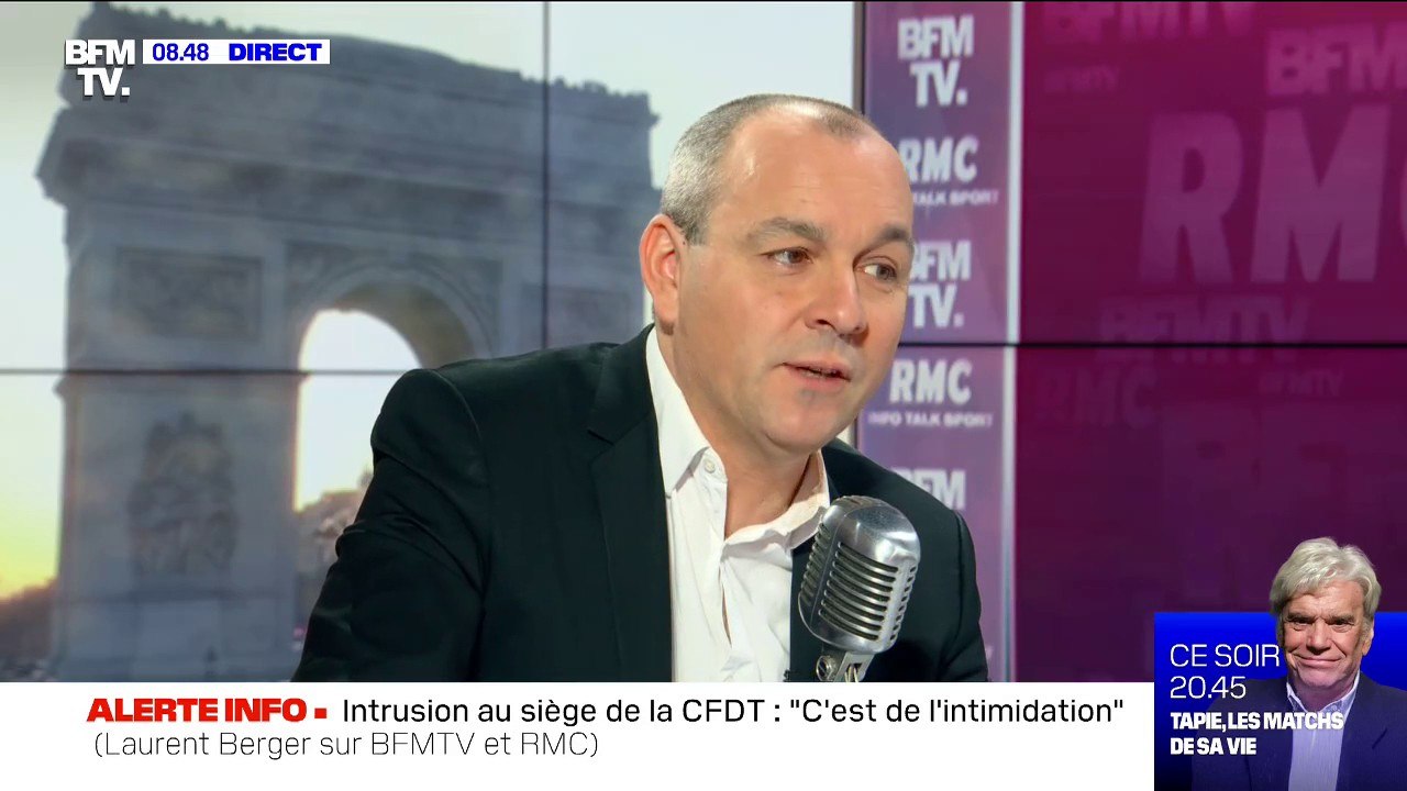 Laurent Berger: "Non", la CFDT ne s'associe pas à la mobilisation du 24 janvier contre la réforme des retraites