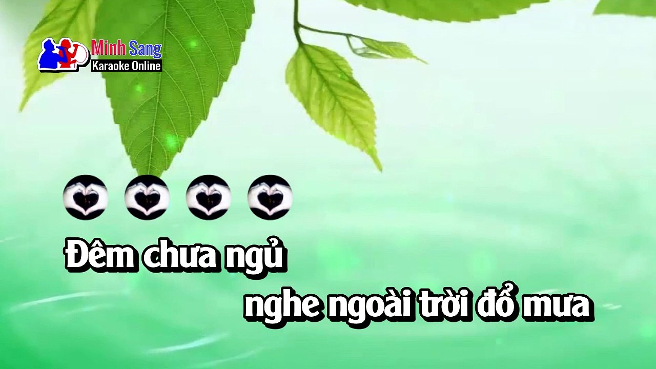 Mưa Nửa Đêm Karaoke - Tone Nam