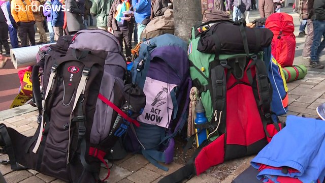 Davos, in attesa di Trump e Greta la marcia degli attivisti per il clima