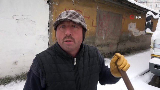 Sivas beyaza büründü, 483 köy yolu araç ulaşımına kapalı