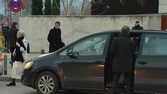 Trapero llega a la Audiencia Nacional