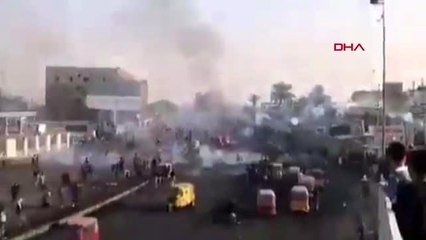 Irak'ta sokaklar karıştı, hükümet resmi tatil ilan etti