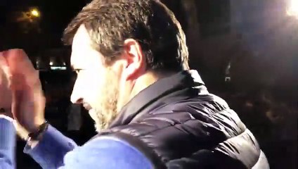 Salvini arriva a San Pietro in Vincoli (Ravenna)! (19.01.20)