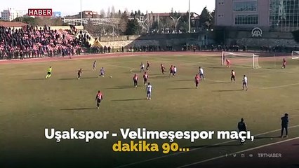 Penaltı üç kez tekrarlandı, önce kaleci, sonra futbolcu gole izin vermedi