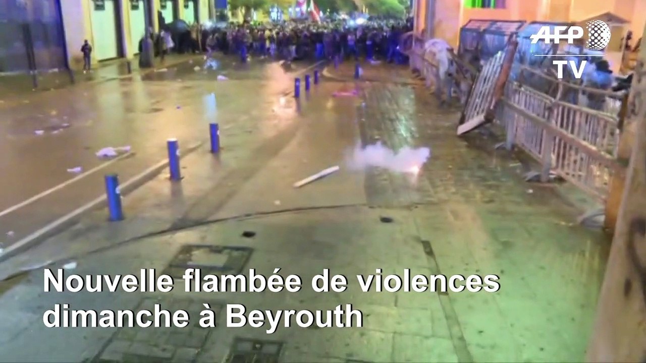 Nouveaux heurts à Beyrouth entre manifestants et policiers