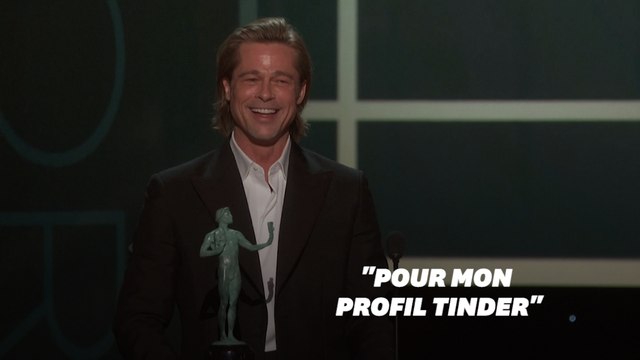 Brad Pitt, aux SAG Awards, a bien fait rire toute la salle