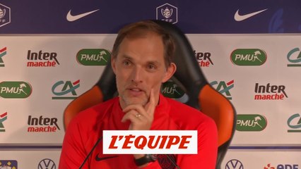 Télécharger la video: Tuchel, sur un départ de Cavani «Je ne sais pas» - Foot - Coupe de France - PSG