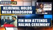 Arvind Kejriwal holds mega roadshow ahead of filing nomination| OneIndia News