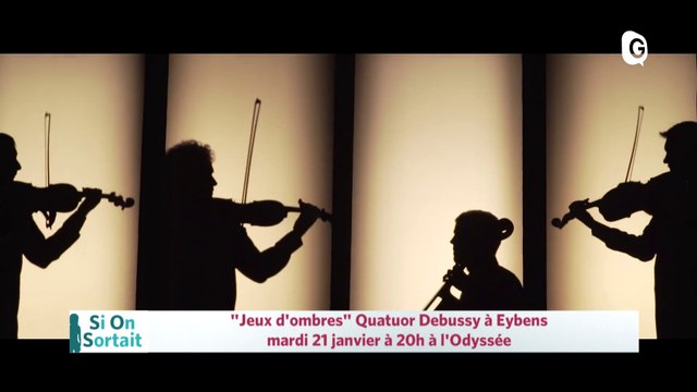 20 JANVIER 2020 - Quatuor Debussy Jeux d'ombres , Il y aura la jeunesse d'aimer, Festival Aux Rires Etc, Möbius