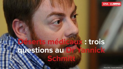 Dr Schmitt -Lingolsheim- sur les déserts médicaux
