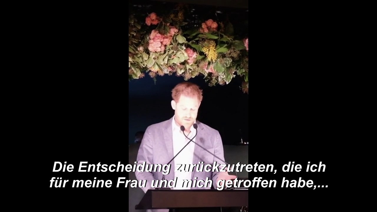 Prinz harry: wir laufen nicht weg