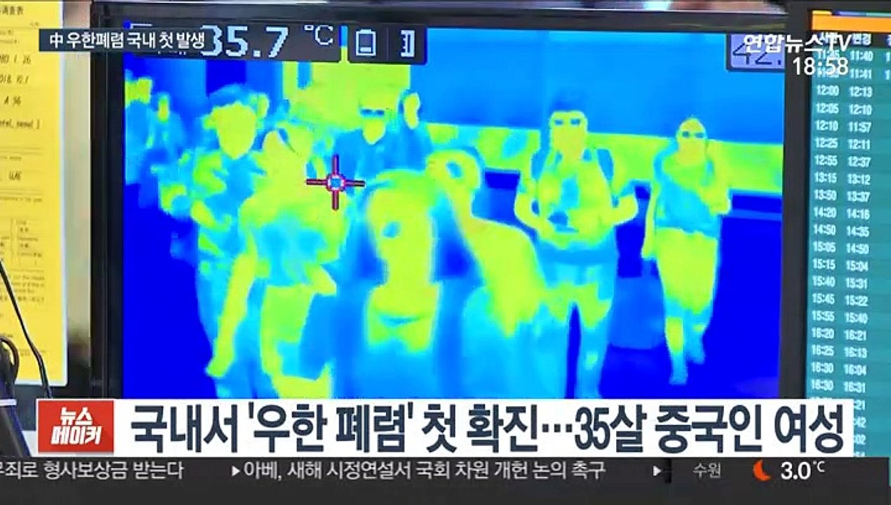 국내서 '우한 폐렴' 환자 첫 발생…위기경보 상향