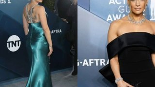 Every Must-See Look From The SAG Awards Red Carpet/SAG Awards 2020: Scarlett Johansson, Jennifer Lopez, Other Stars Sparkle On The Red Carpet