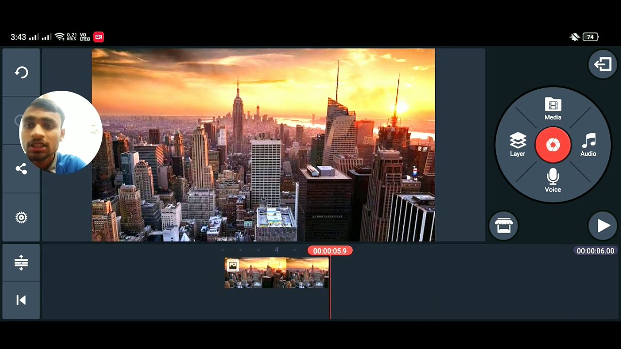 How to make cartoon animation video green screen affect