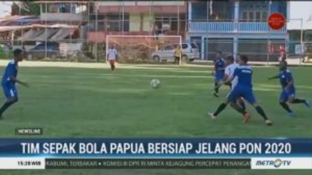 Tim Sepak Bola PON Papua Siap Hadapi PON 2020