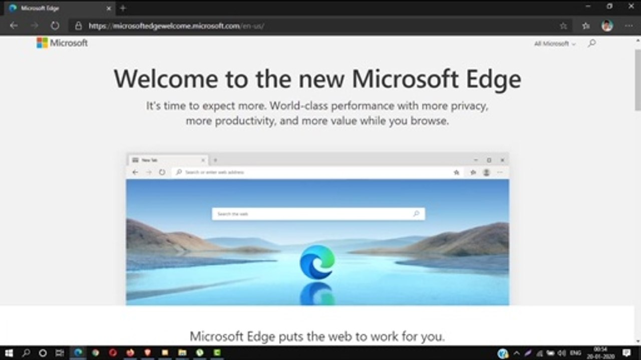 Microsoft new Chromium-based Edge browser