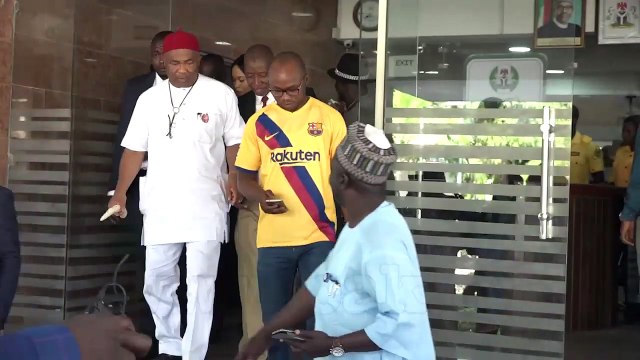 Moment INEC issued certificate of return to Hope Uzodinma as Imo governor