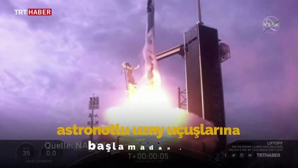SpaceX'in acil durum kaçış sistemi testi başarıyla tamamlandı