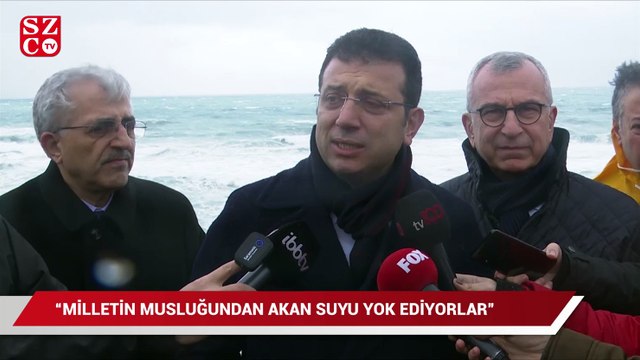 İmamoğlu Kanal İstanbul güzergahındaki Terkos Gölü'nü inceledi