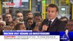 À Dunkerque, Emmanuel Macron promet de "faire baisser le chômage et avancer"