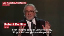 SAG Awards: Robert De Niro Defends Right To Criticize Trump's 'Blatant Abuse of Power'