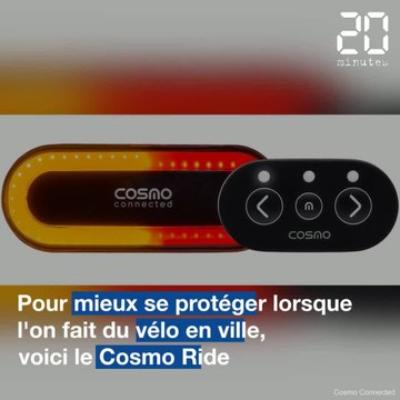 On a testé le feu pour vélos Cosmo Ride