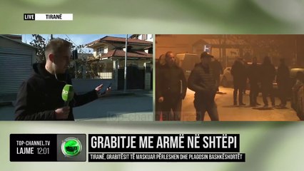 Grabitje me armë në shtëpi / Tiranë, grabitesit te maskuar perleshen dhe plagosin bashkëshortët