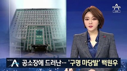 “유재수 봐달라”…공소장에 드러난 ‘구명 마당발’ 백원우