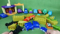 Disney Cars Mega Bloks Toys Desert Racers Willy's Butte Doc Hudson Hornet Lightning Mcqueen Car Toys